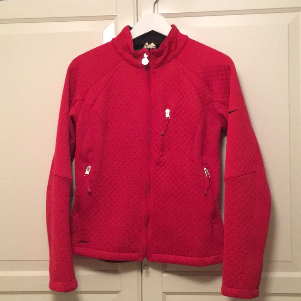 NIKE FIT Therma Red Jacket
